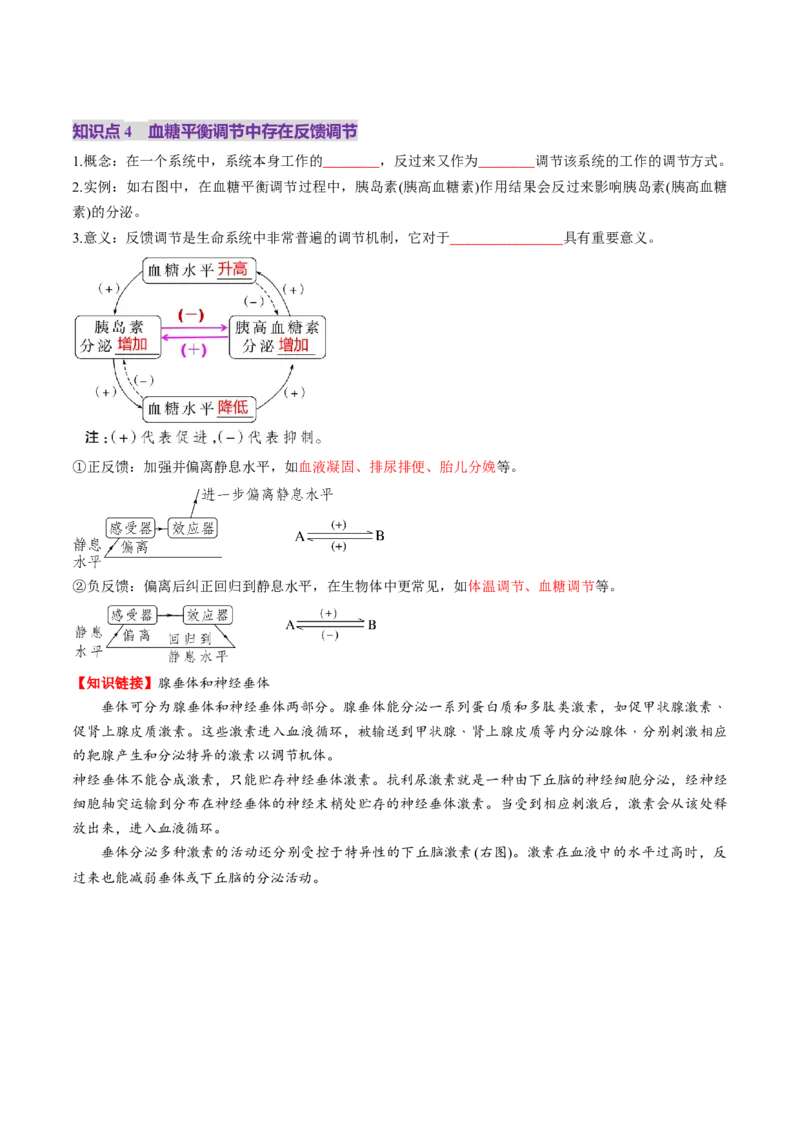 第26讲体液调节（讲义）（原卷版）_2025年新高考资料_一轮复习_2025年高考生物一轮复习讲练测（新教材新高考）