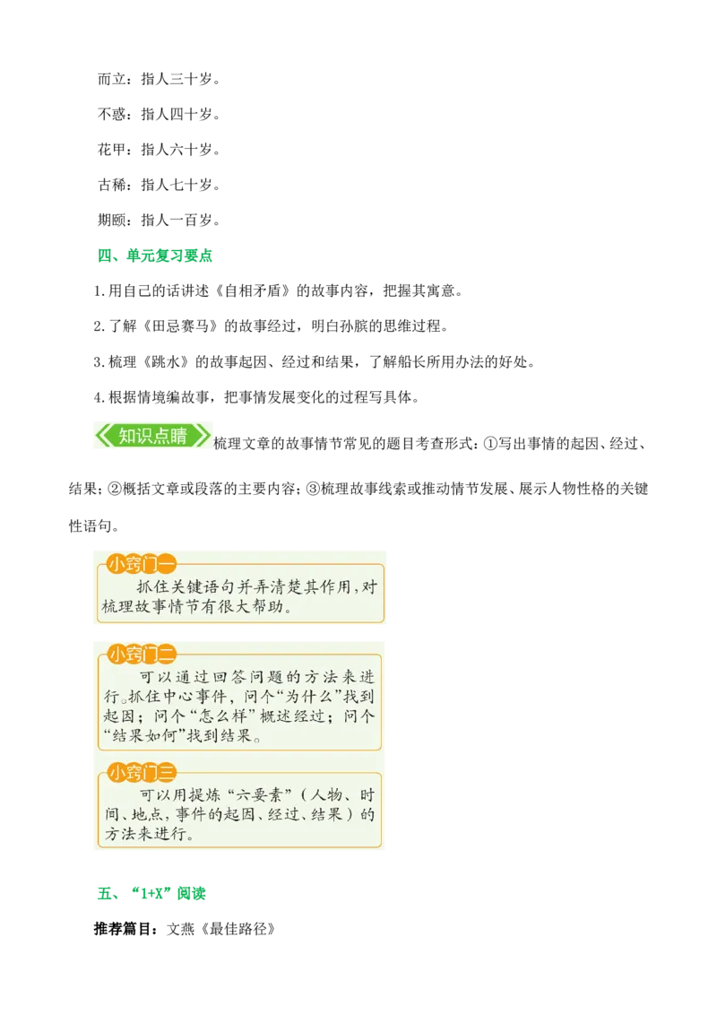 第六单元核心知识点_部编人教版5年级下册语文_（赠送）新版-2025年2月五年级下册语文资料(课件+教案)(赠送资料-不需要就不下载)_6.第六单元_单元复习