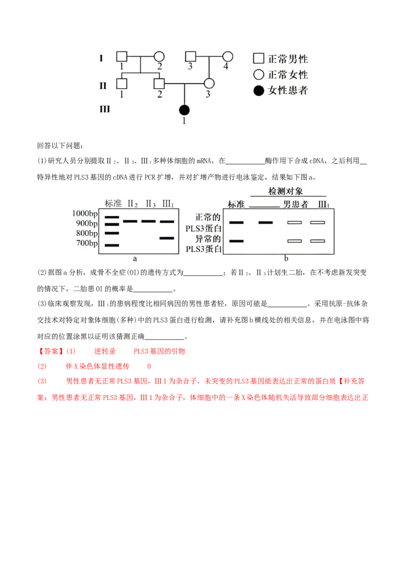第18讲+基因工程（专项训练，4大题型）（解析版）_2025年新高考资料_二轮复习_01高考语文等多个文件_上好课2025年高考生物二轮复习讲练测（新高考通用）
