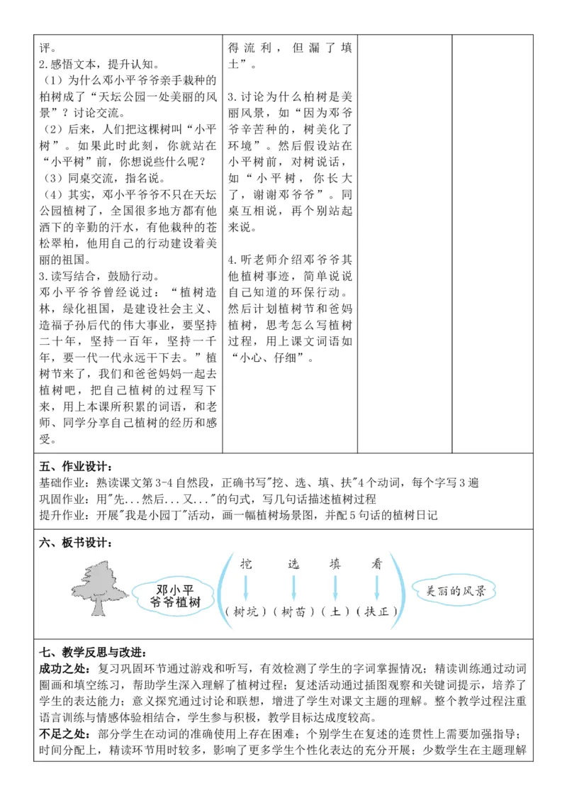 （新教材）2026年春期部编人教版二年级下册语文第1单元核心素养教案（反思有内容）_部编人教版2年级下册语文_2026年春期-2年级下册教案_单元教案