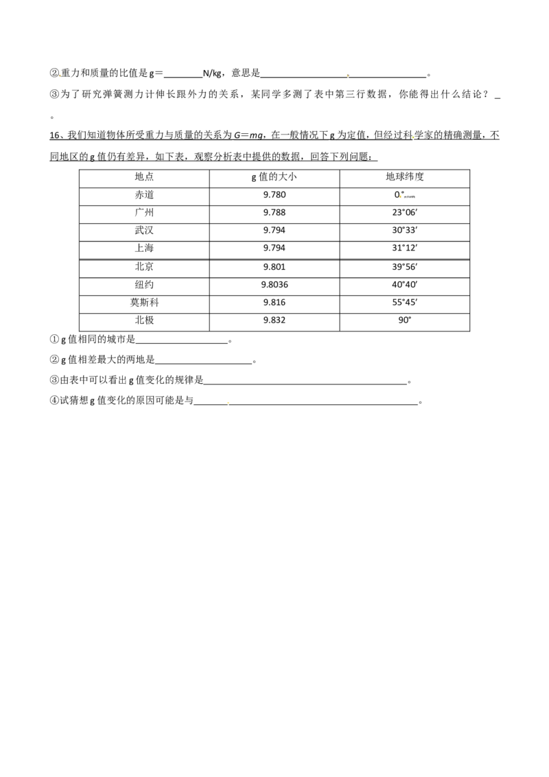 第7章第3节重力测试题_初物_人教版初中物理初二三同步讲义习题练习八九年级电子资料word素材_20250116_181533_A017&mdash;&mdash;人教版初中物理初二三教案讲义专项练习八九年级电子版word资料