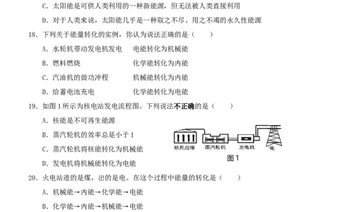 第二十二章：能源与可持续发展2022-2023学年人教版物理九年级_初物_2024人教版初中物理八九年级上下册课件教案PPT试题电子版资料_九年级全册试卷_同步练习