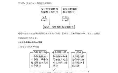 第1讲　借助显微镜走近细胞_新高考复习资料_2023年新高考复习资料_一轮复习_2023年新高考大一轮复习讲义_2023年高考生物一轮复习讲义（新人教新高考）_赠补充习题