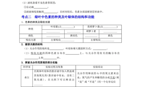 第16讲光合作用与能量转化-精准备考备战2023年高考生物一轮复习精品讲义（生物学必修1）（解析版）_通用版（老高考）复习资料_2023年复习资料_一轮复习