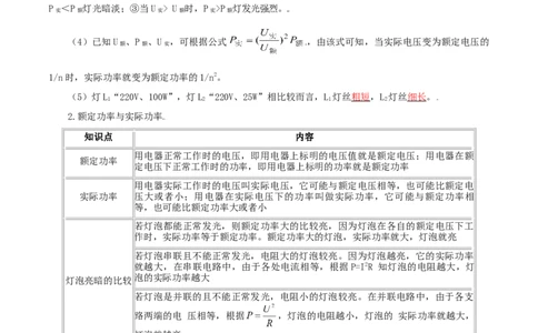 第21课电功率（教师版）_初物_人教版初中物理初二三同步讲义习题练习八九年级电子资料word素材_20250116_181533_A017&mdash;&mdash;人教版初中物理初二三教案讲义专项练习八九年级电子版word资料