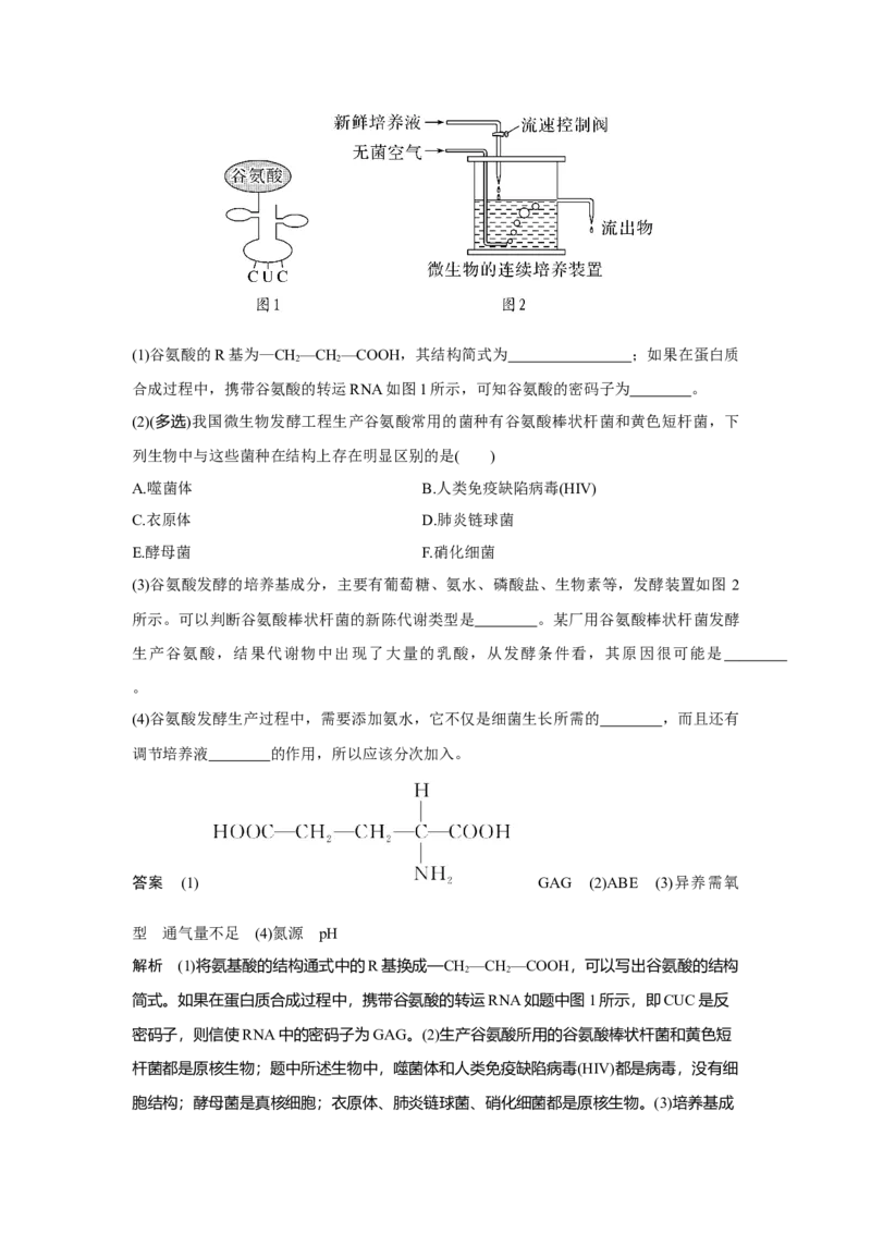 第32讲　传统发酵技术的应用与发酵工程_新高考复习资料_2023年新高考复习资料_一轮复习_2023年新高考大一轮复习讲义_2023年高考生物一轮复习讲义（新人教新高考）_赠补充习题