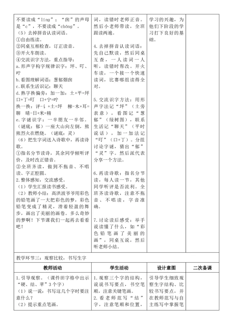 （新教材）2026年春期部编人教版二年级下册语文第4单元核心素养教案（反思有内容）_部编人教版2年级下册语文_2026年春期-2年级下册教案_单元教案