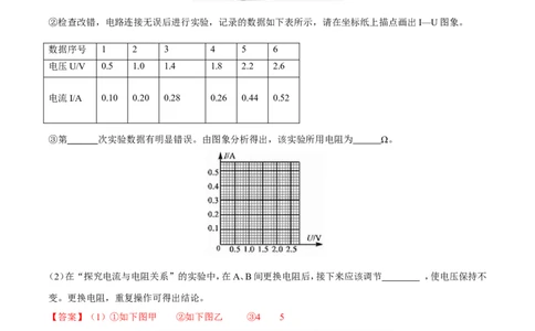 第17章第1节电流与电压和电阻的关系练习题_初物_人教版初中物理初二三同步讲义习题练习八九年级电子资料word素材_20250116_181533_最新人教版初中物理初三全册_赠送资料九年级