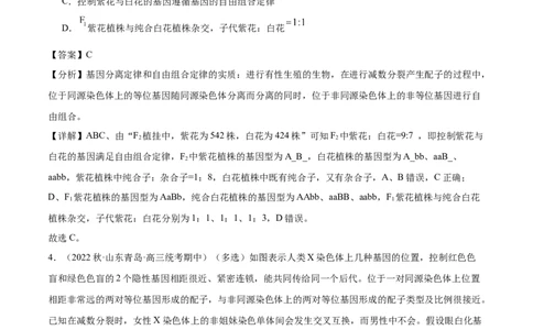第3讲基因自由组合定律的应用（原卷版）_通用版（老高考）复习资料_2024年复习资料_完备战2024年高考生物一轮复习考点帮（全国通用）_专题六基因的传递规律