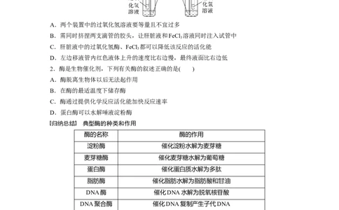 第3单元　第1课时　降低化学反应活化能的酶_新高考复习资料_2024年新高考复习资料_一轮复习资料_完2024生物步步高大一轮复习（课件+讲义）_2024年高考生物一轮复习讲义（新人教版）