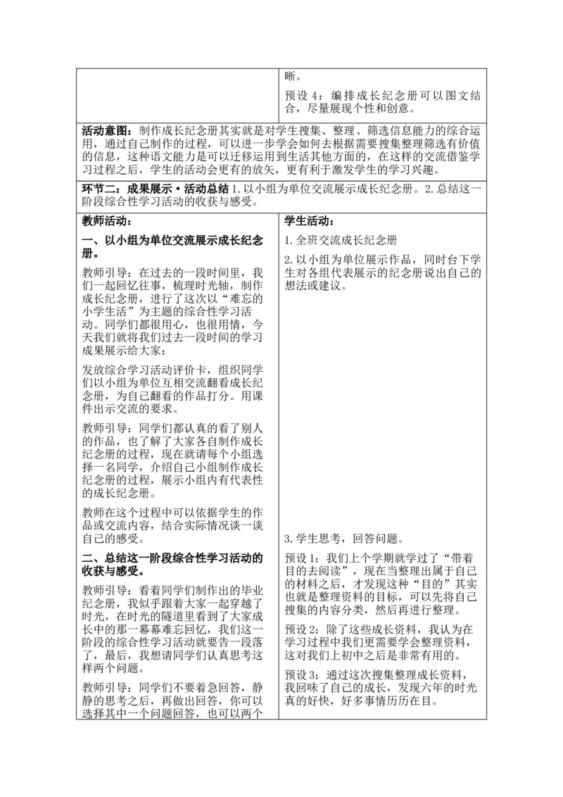 部编人教版6年级下册小学语文全册教案（思政元素版）（新课标核心素养教案）(2025年1月修订版)_部编人教版6年级下册语文
