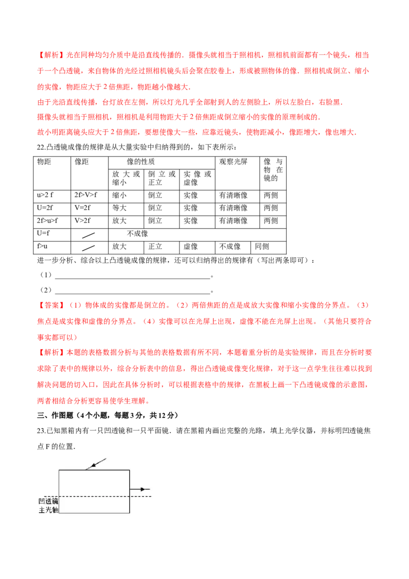第五章透镜及其应用（单元达标精品检测试卷）（解析版）_初物_人教版初中物理初二三同步讲义习题练习八九年级电子资料word素材_20250116_181533_最新人教版初中物理初二上册