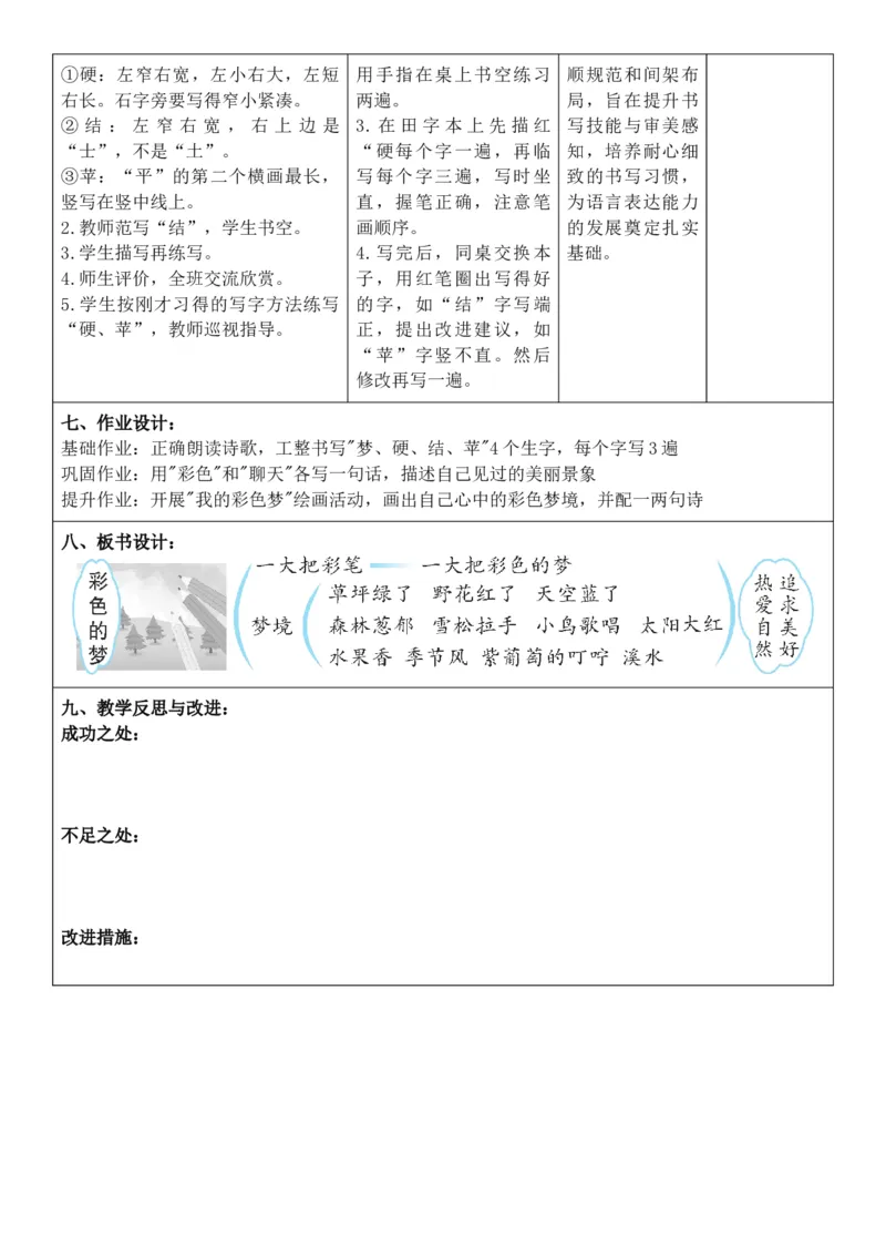 （新教材）2026年春期部编人教版二年级下册语文第4单元核心素养教案（反思无内容）_部编人教版2年级下册语文_2026年春期-2年级下册教案_单元教案