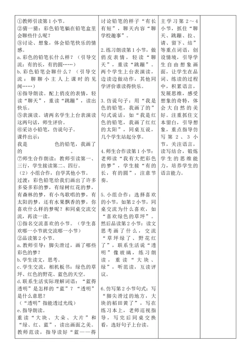 （新教材）2026年春期部编人教版二年级下册语文第4单元核心素养教案（反思无内容）_部编人教版2年级下册语文_2026年春期-2年级下册教案_单元教案
