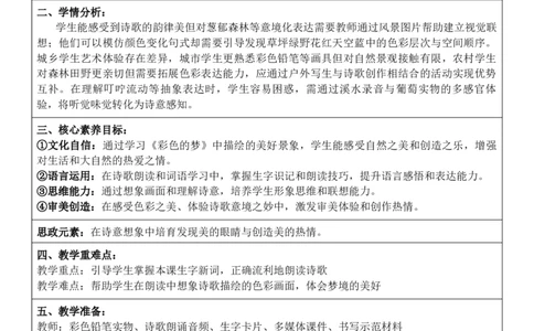 （新教材）2026年春期部编人教版二年级下册语文第4单元核心素养教案（反思无内容）_部编人教版2年级下册语文_2026年春期-2年级下册教案_单元教案