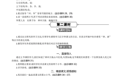 识字1神州谣精华版教案_部编人教版2年级下册语文_（赠送）新版-2025年2月二年级下册语文资料(课件+教案)(赠送资料-不需要就不下载)_3.第三单元_识字1神州谣_教案