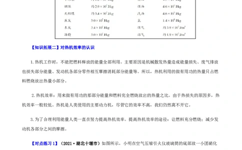 第5课热机的效率（教师版）_初物_人教版初中物理初二三同步讲义习题练习八九年级电子资料word素材_20250116_181533_A017&mdash;&mdash;人教版初中物理初二三教案讲义专项练习八九年级电子版word资料