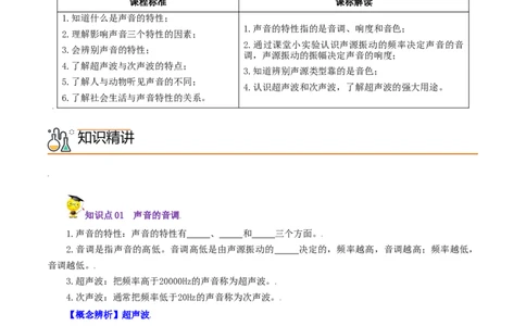 第6课声音的特性（学生版）_初物_人教版初中物理初二三同步讲义习题练习八九年级电子资料word素材_20250116_181533_A017&mdash;&mdash;人教版初中物理初二三教案讲义专项练习八九年级电子版word资料