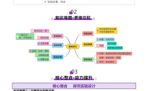 第20讲+实验探究与设计（讲义）（解析版）_2025年新高考资料_二轮复习_01高考语文等多个文件_上好课2025年高考生物二轮复习讲练测（新高考通用）