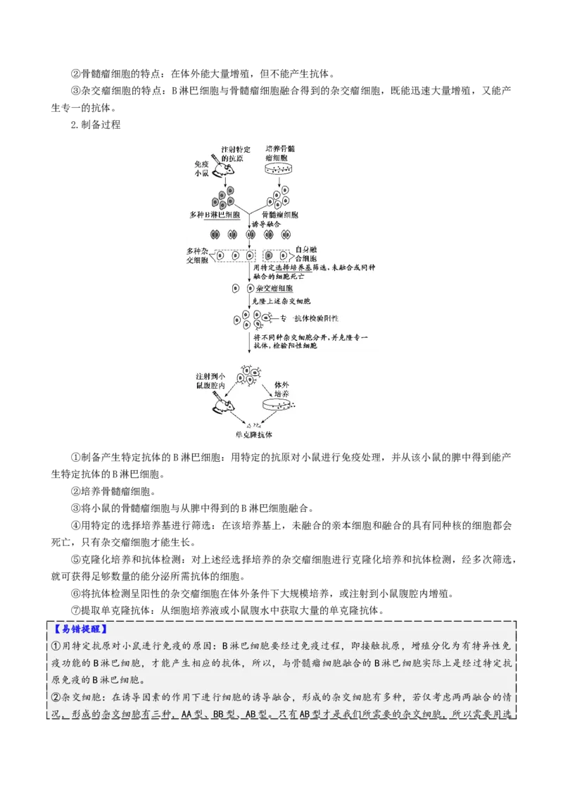 第17讲+细胞工程（讲义）（解析版）_2025年新高考资料_二轮复习_01高考语文等多个文件_上好课2025年高考生物二轮复习讲练测（新高考通用）