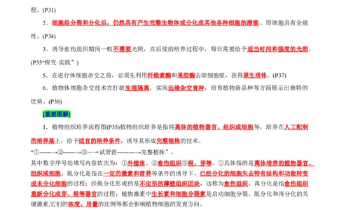 第2章细胞工程（背诵版）_2025年新高考资料_专项复习_晨读晚默备战2025年高考生物必背知识清单_第2章细胞工程-晨读晚默备战2025年高考生物必背知识清单