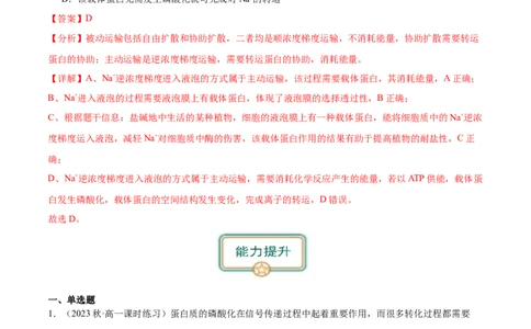 第2讲细胞的能量通货-ATP（解析版）_通用版（老高考）复习资料_2024年复习资料_完备战2024年高考生物一轮复习考点帮（全国通用）_专题四细胞的能量供应和利用