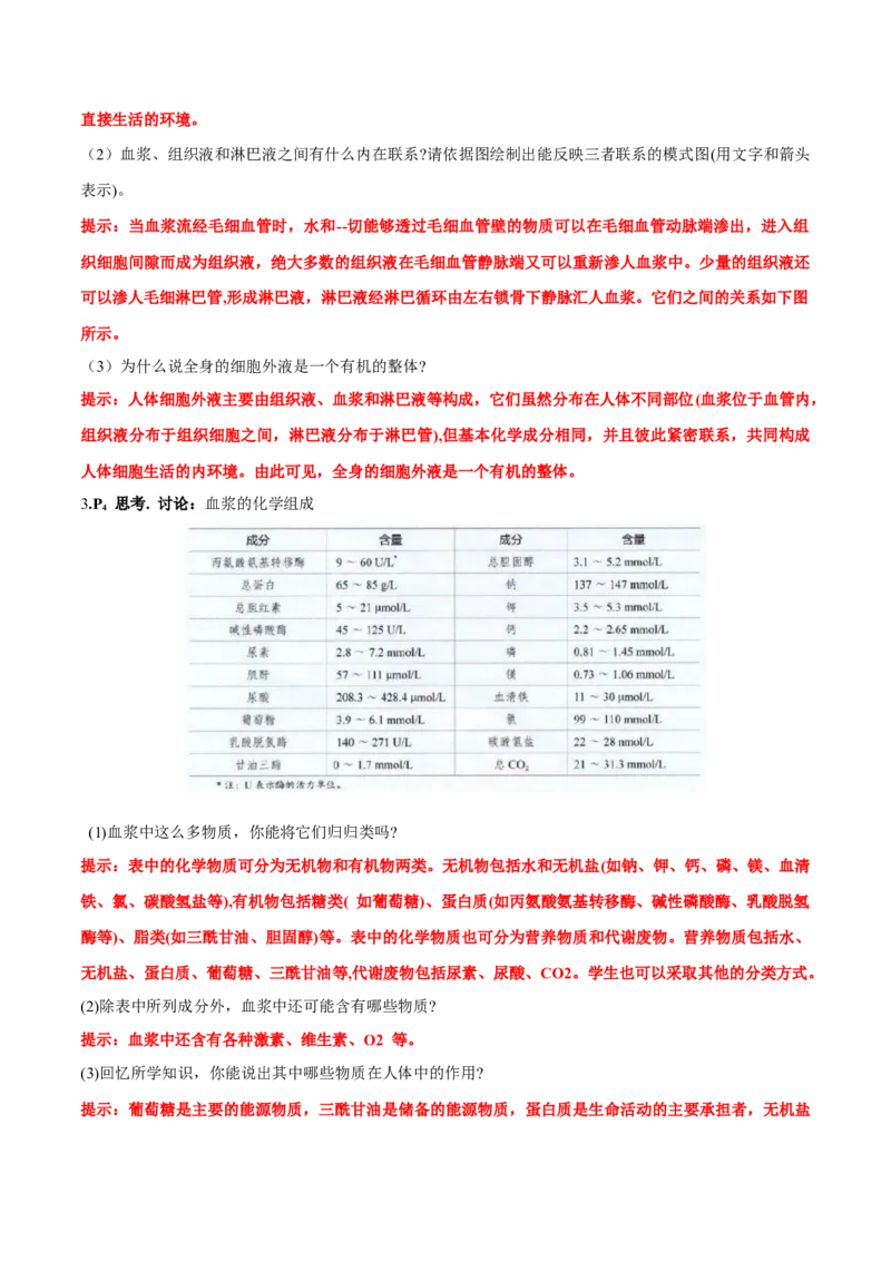 第1章~1_新高考复习资料_2023年新高考复习资料_一轮复习_2023年高考生物一轮复习教材必背细节与旁栏思考梳理汇总（新教材）