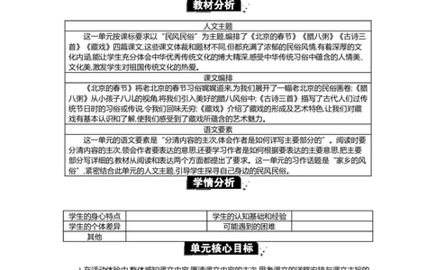 第一单元单元分析_部编人教版6年级下册语文_（赠送）新版-2025年2月六年级下册语文资料(课件+教案)(赠送资料-不需要就不下载)_1.第一单元_单元导引