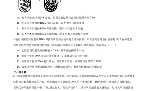 第1讲DNA是主要的遗传物质（原卷版）_通用版（老高考）复习资料_2024年复习资料_完备战2024年高考生物一轮复习考点帮（全国通用）_专题七遗传的物质基础