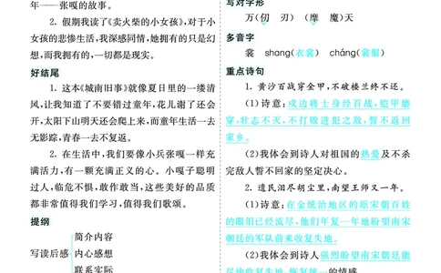 第二单元核心考点清单_部编人教版5年级下册语文_（赠送）新版-2025年2月五年级下册语文资料(课件+教案)(赠送资料-不需要就不下载)_2.第二单元_单元复习