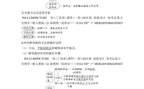 第33讲微生物的培养技术及应用_新高考复习资料_2024年新高考复习资料_一轮复习资料_完2024生物步步高大一轮复习（课件+讲义）_2024年高考生物一轮复习讲义（新人教版）_选择性必修3