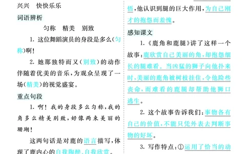 第二单元核心考点清单_部编人教版3年级下册语文_（赠送）新版-2025年2月三年级下册语文资料(课件+教案)(赠送资料-不需要就不下载)_2.第二单元_单元复习_第二单元知识小结