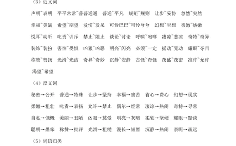 第八单元核心知识点_部编人教版4年级下册语文_（赠送）新版-2025年2月四年级下册语文资料(课件+教案)(赠送资料-不需要就不下载)_8.第八单元_单元复习_第八单元知识小结