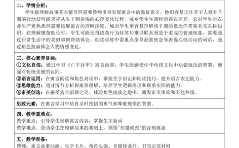 （新教材）2026年春期部编人教版二年级下册语文第5单元核心素养教案（反思无内容）_部编人教版2年级下册语文_2026年春期-2年级下册教案_单元教案