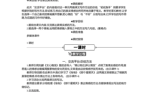 交流平台与初试身手精华版教案_部编人教版6年级下册语文_（赠送）新版-2025年2月六年级下册语文资料(课件+教案)(赠送资料-不需要就不下载)_3.第三单元_交流平台与初试身手_教案