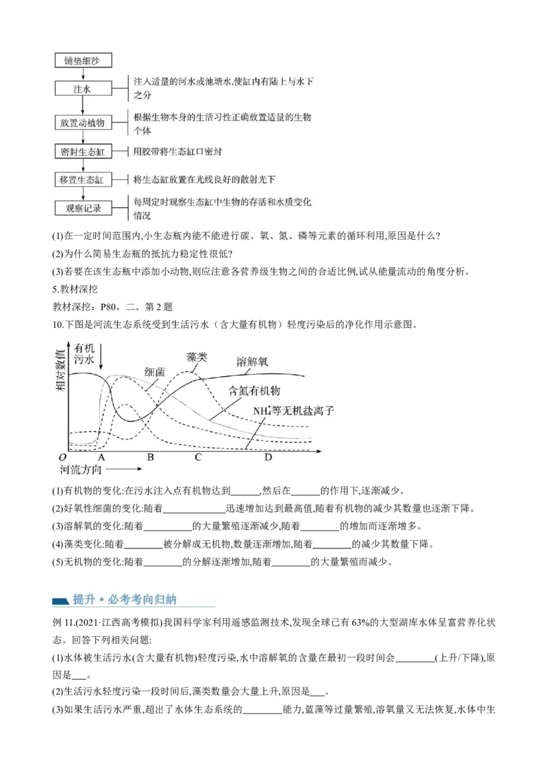 第36讲生态系统的功能（讲义）（学生版）_新高考复习资料_2024年新高考复习资料_一轮复习资料_完2024年高考生物一轮复习讲练测(课件+讲义+练习)（新高考）_讲义+练习