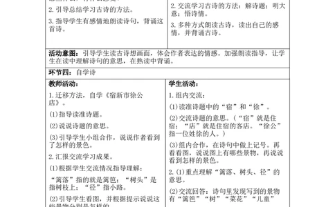 第1单元_部编人教版4年级下册语文_2025年春期分单元教案