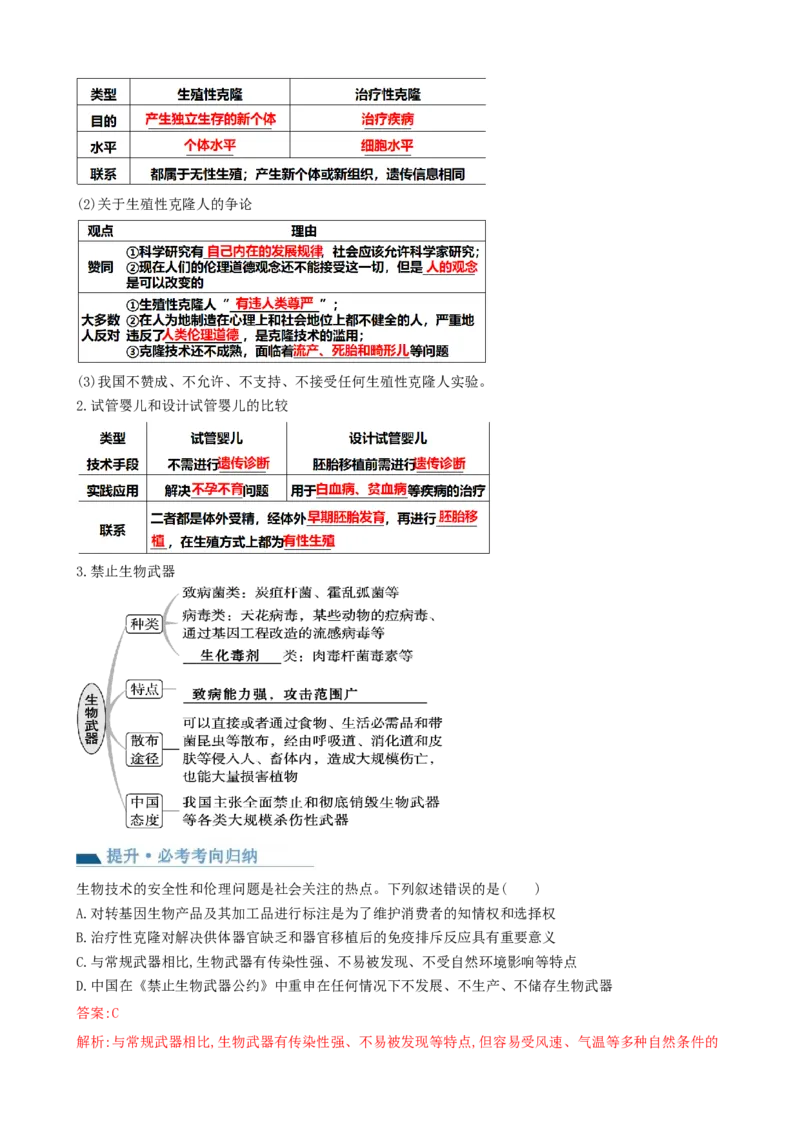 第43讲基因工程（讲义）（教师版）_新高考复习资料_2024年新高考复习资料_一轮复习资料_完2024年高考生物一轮复习讲练测(课件+讲义+练习)（新高考）_讲义+练习