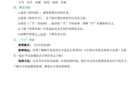 第三单元核心知识点_部编人教版2年级下册语文_（赠送）新版-2025年2月二年级下册语文资料(课件+教案)(赠送资料-不需要就不下载)_3.第三单元_单元复习_第三单元知识小结