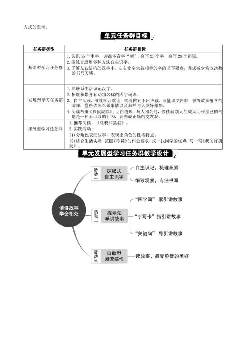 第八单元单元分析_二年级上册_赠送资料-25年秋期课件+教案_第八单元