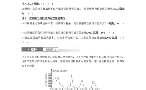 第九单元　第54课时　生态系统的稳定性_2025年新高考资料_一轮复习_2025大一轮复习讲义+课件（完结）_2025大一轮复习讲义生物教师用书Word版文档整书_配套Word版文档第七~十单元