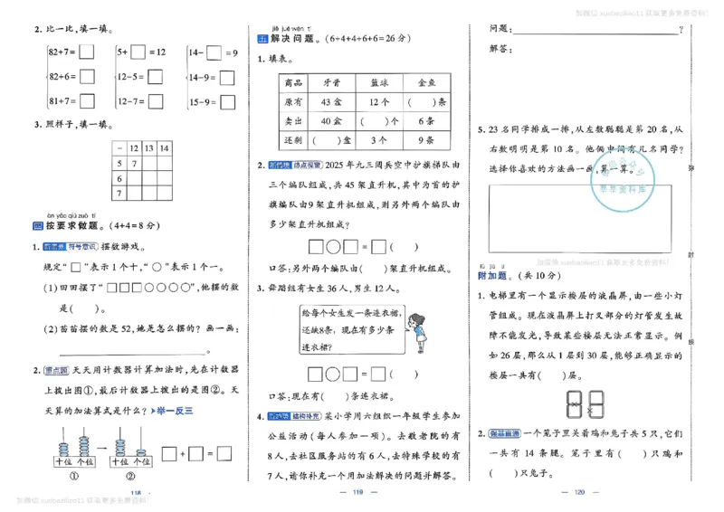 1下数学SJ学霸提优大试卷_26春《学霸提优大试卷》语数英人教苏教版北师版_学霸提优大试卷数学苏教26年下册