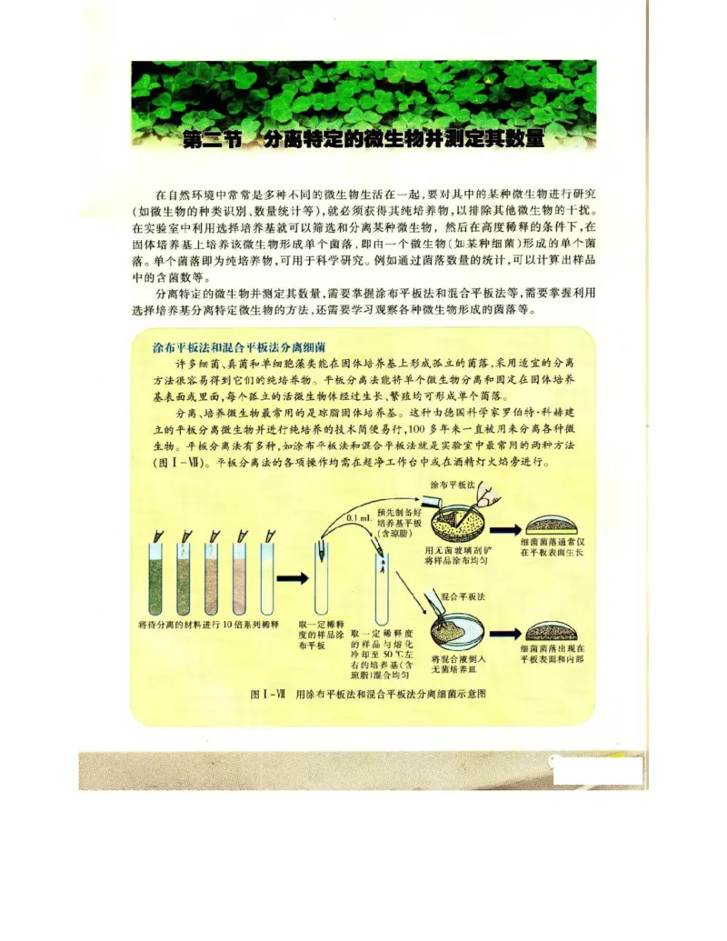 苏教版高中生物选修1《生物技术实践》电子课本_电子课本_最新版高中全科高清电子课本_6高中生物课本_苏教版高中生物