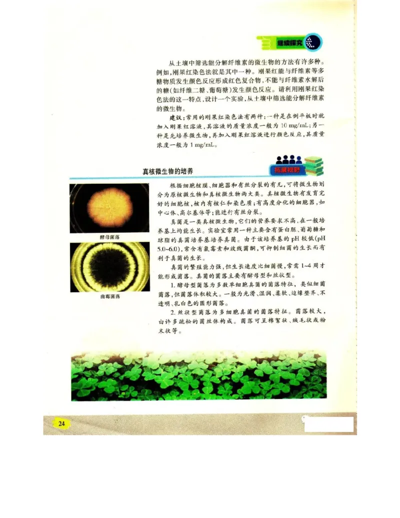 苏教版高中生物选修1《生物技术实践》电子课本_电子课本_最新版高中全科高清电子课本_6高中生物课本_苏教版高中生物