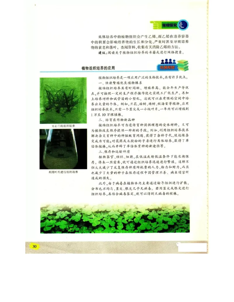 苏教版高中生物选修1《生物技术实践》电子课本_电子课本_最新版高中全科高清电子课本_6高中生物课本_苏教版高中生物