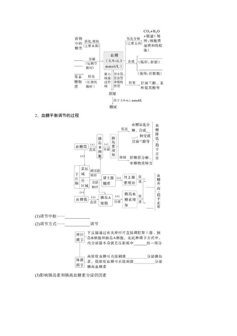 第八单元　第40课时　激素与内分泌调节及激素调节的过程_2025年新高考资料_一轮复习_2025大一轮复习讲义+课件（完结）_2025大一轮复习讲义生物学生用书Word版文档整书