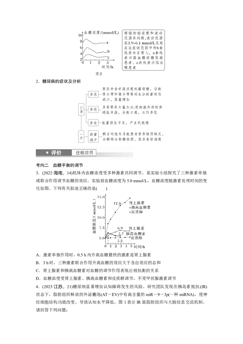 第八单元　第40课时　激素与内分泌调节及激素调节的过程_2025年新高考资料_一轮复习_2025大一轮复习讲义+课件（完结）_2025大一轮复习讲义生物学生用书Word版文档整书