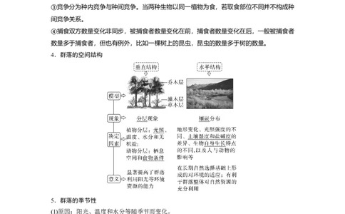 第九单元　第49课时　群落的结构_2025年新高考资料_一轮复习_2025大一轮复习讲义+课件（完结）_2025大一轮复习讲义生物教师用书Word版文档整书_配套Word版文档第七~十单元
