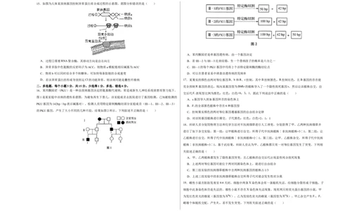 第五单元遗传规律及其拓展（B卷能力提升练）-2022年高考生物一轮复习单元滚动双测卷（考试版）_新高考复习资料_2023年新高考复习资料_一轮复习