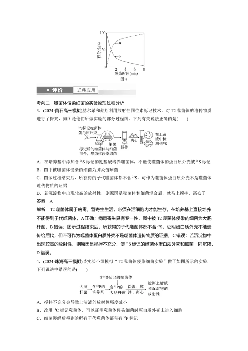 第六单元　第29课时　DNA是主要的遗传物质_2025年新高考资料_一轮复习_2025大一轮复习讲义+课件（完结）_2025大一轮复习讲义生物教师用书Word版文档整书_配套Word版文档第三~六单元